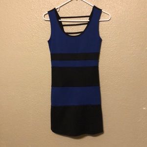 Skin tight mini dress